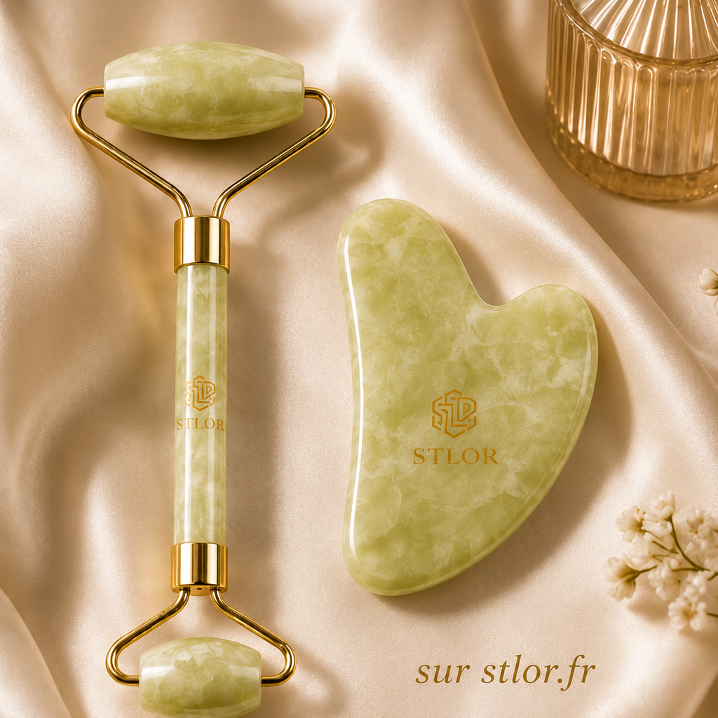 Coffret Rituel Jade Xiuyan — Gua Sha & Roller | STLOR