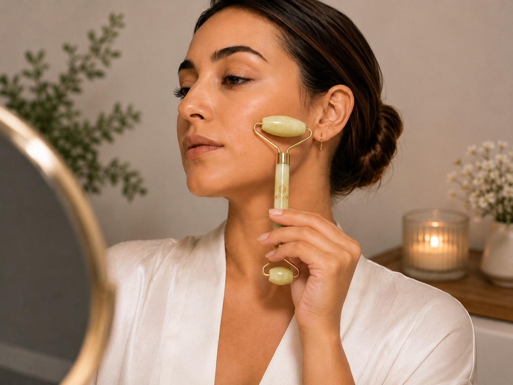 Coffret Rituel Jade Xiuyan — Gua Sha & Roller | STLOR